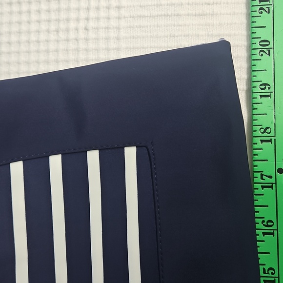 Jude Connally 3/4 Sleeve Timeless Tunic: Navy And White Stripe: Size- XS - Picture 14 of 16